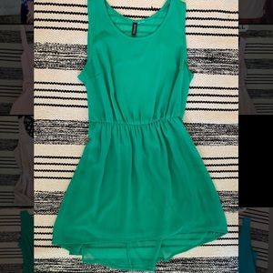 H&M vibrant green dress